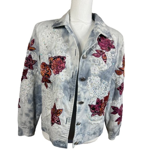 Draper's &‎ Damon's Applique Jacket - Picture 1 of 7